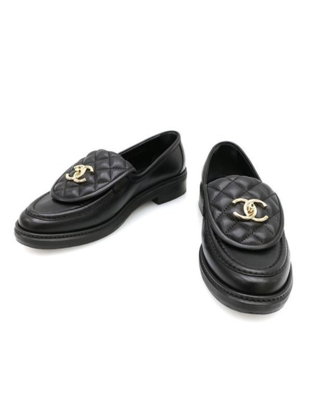 Chanel Loafers Black